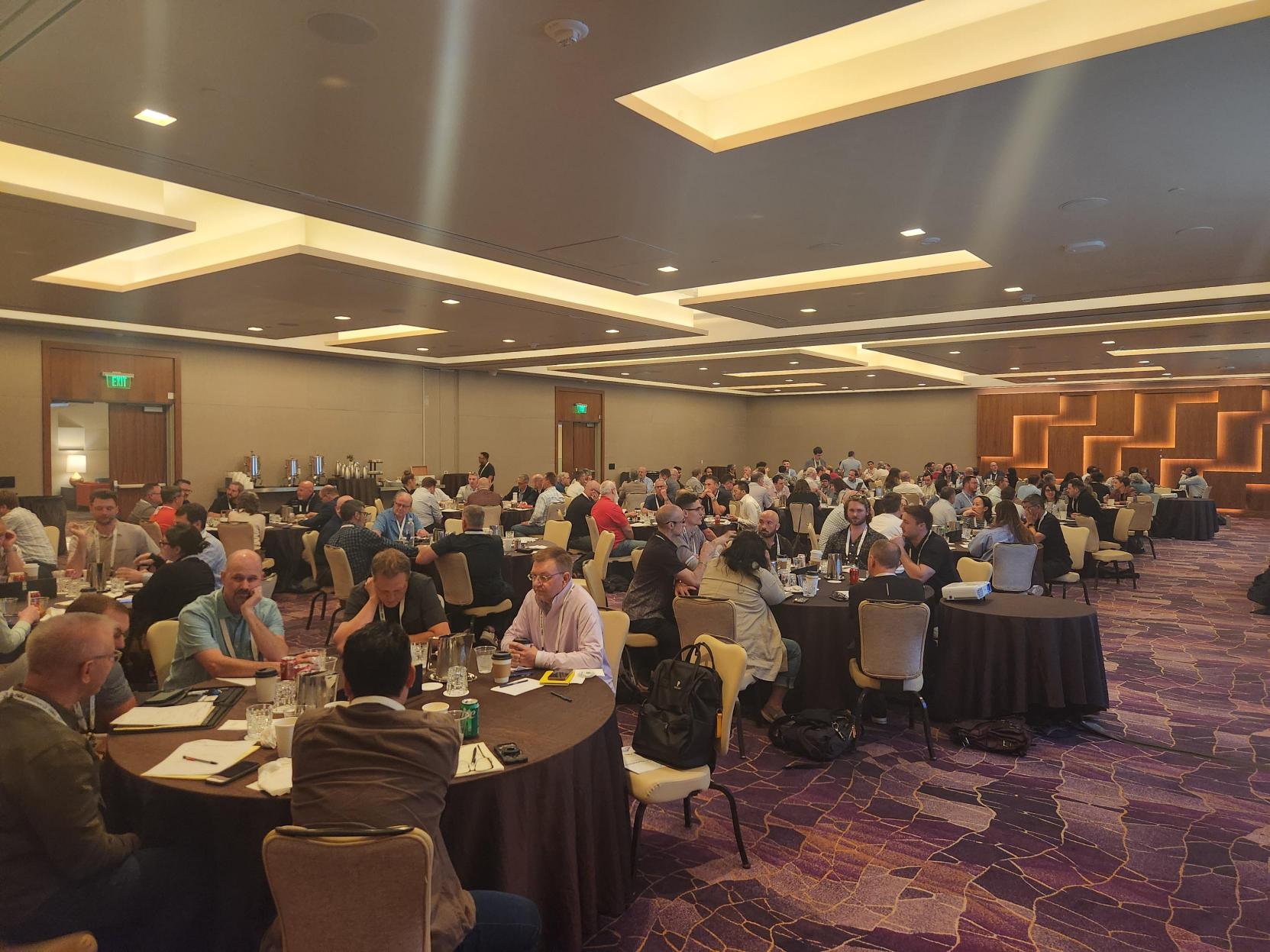 AEC executives in a working session